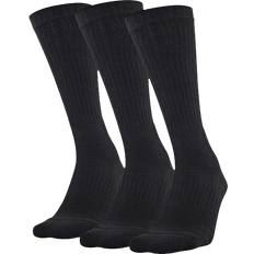 Basketball Underwear Under Armour Training Cotton Crew Socks 3-pack - Black