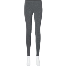 Polyester Base Layer Trousers Uniqlo Heattech Ultra Warm Leggings - Dark Gray