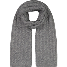 GOTS (Global Organic Textile Standard) Halsdukar & Sjalar Almada Label Malvie Scarf - Mid Grey