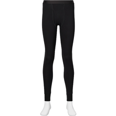 Elastane/Lycra/Spandex - Men Tights & Stay-Ups Uniqlo Heattech Cotton Tights Extra Warm - Black