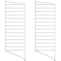 String System Bodenleiter 115 x 30 cm 2er Set Scaffale 2pcs