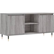 vidaXL 104x35x50cm Grey Sonoma TV Bench 104x50cm