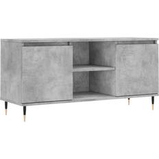 Oro Mobili TV vidaXL 104x35x50cm Concrete Grey Mobile TV 104x50cm