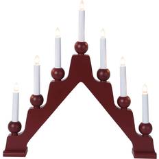 Star Trading Emma Red Ponte di Candele 45cm