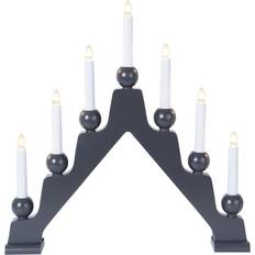 Star Trading Emma Graphite Grey Ponte di Candele 45cm