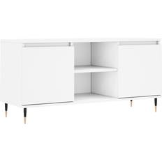 vidaXL 104x35x50cm White TV-bänk 104x50cm