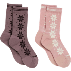 Akryl Sokker Kari Traa Wins Wool Sock 2-pack - Pink