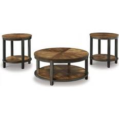 Ashley Brown Coffee Tables Ashley Roybeck Coffee Table 38" 3