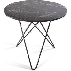 OX Denmarq O Black Dining Table 100cm