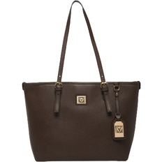 Anne Klein Perfect Lion Logo Tote - Espresso