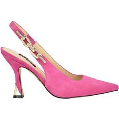 Nine West Pink Heeled Sandals Nine West Veroni - Medium Pink