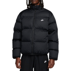 Men - Solid Colors Jackets NIKE Sportswear Club Men's Puffer Jacket - Black/White