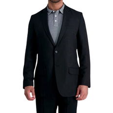 Slim Suits Haggar Smart Wash Repreve Suit Separate Jacket - Black