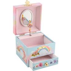 Schmuckablagen Goki Music Box Elf Melody Swan Lake Jewelry Box