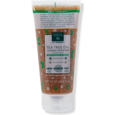 Vegan Foot Scrubs Earth Therapeutics Tea Tree Oil Cooling Foot Scrub 177ml