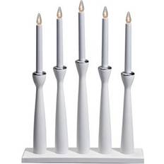 Måseskär adventsljusstake Markslöjd Måseskär White Adventsljusstake 36cm