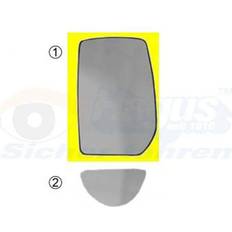 Wing Mirrors Van Wezel Mirror Glass 1898838