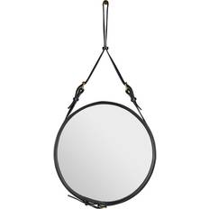 Latón Espejos de Pared GUBI Adnet Circulaire black Espejo de Pared 45cm