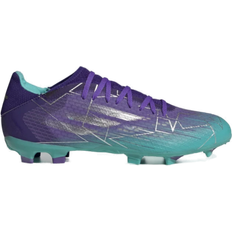 Adidas speedflow adidas X Speedflow.3 Firm Ground - Purple Rush/Silver Metallic/Mint Rush