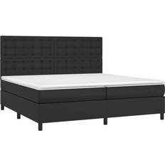 vidaXL 3142863 Artificial Leather Kontinentalsäng 200x200cm