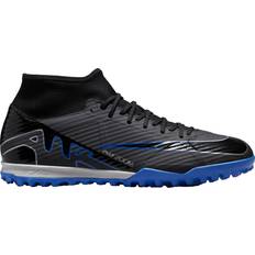 Soccer tf NIKE Mercurial Superfly 9 Academy - Black/Hyper Royal/Chrome