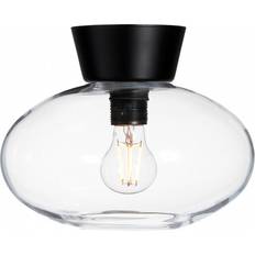 Belid bullo plafond Belid Bullo Black/Clear Glass Takplafond ∅ 27cm