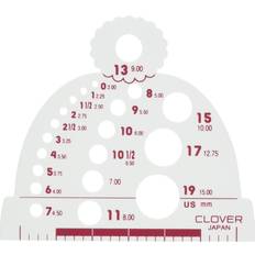 Jauges d'Aiguille Clover Knitting Needle Gauge