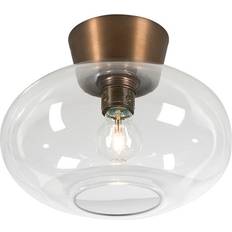 Belid bullo plafond Belid Bullo Oxide/Clear Glass Takplafond ∅ 27cm