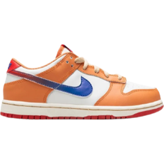 Orange Trainers Children's Shoes Nike Dunk Low Hot Curry PS - Sail/University Red/Hot Curry/Game Royal