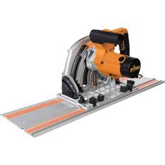 Mains Plunge Cut Saw Triton 1400W Track Saw 4 Piece Kit 185mm TTS185KIT