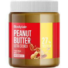 Luonnollinen Makeat ja suolaiset levitteet Bodylab Peanut Butter Ultra Crunch