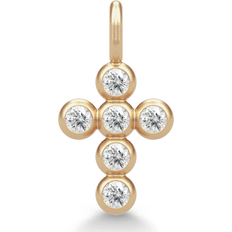 Julie Sandlau Guld Charms & Vedhæng Julie Sandlau Diamond Cross Pendant