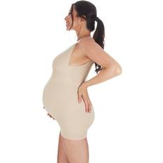 Maternity & Nursing Wear on sale MeMoi Women's Nylon Maternity Nursing Cami - Nude