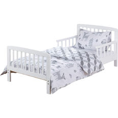 Wald Betten Kinder Valley Woodland Tales Sydney Toddler Bed Bundle with Flow Mattress 63x145cm