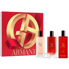 Giorgio Armani Si Eau De Parfum EdP 15ml + EdP 15ml + EdP 15ml