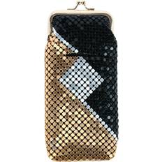 Cigarette Cases CTM Mesh Pattern Cigarette Case with Lighter Pocket