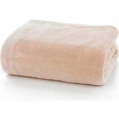 Microfiber Blankets Deyongs Snuggle Touch Pink Blankets Pink (180x140cm)