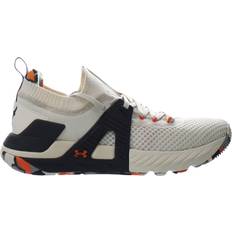 Beige - Men Gym & Training Shoes Under Armour UA Project Rock 4 Marble M - Beige