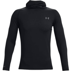 Elastane/Lycra/Spandex Tops Under Armour Men's Base 3.0 Hoodie - Black/Pitch Grey