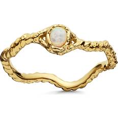 Lisa Ring - Guld/Hvid