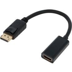 Visiontek DisplayPort - HDMI M-F Adapter 0.2m