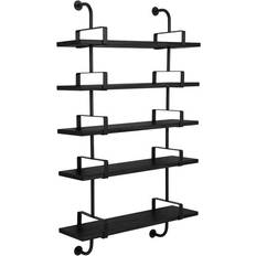 GUBI Shelves GUBI Demon Black Stained Ash Wall Shelf 95cm