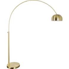 Golden Stehleuchten & Bodenleuchten Zuiver Bow Gold Bodenlampe 205cm