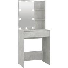 vidaXL 60x40x140cm Concrete Grey Dressing Table 40x60cm