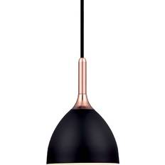 Bellevue lamper Halo Design Bellevue Black / Copper Pendel 14cm