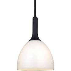 Bellevue lamper Halo Design Bellevue Opal / Black Pendel ∅ 14cm
