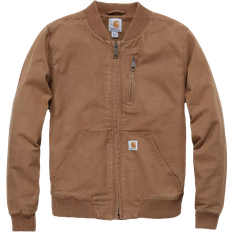 Carhartt Women's Rugged Flex Relaxed Fit Canvas Jacket - Brown