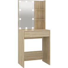 vidaXL 60x40x140cm Sonoma Oak Coiffeuse 40x60cm