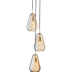 Nuura 3 Nuura Anoli Gold / Gold Pendant Lamp 35.5cm