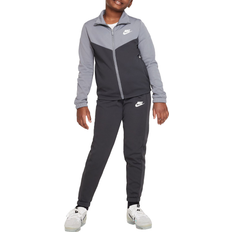 S Tute Nike Kid's Sportswear Tracksuit - Smoke Grey/Anthracite/White